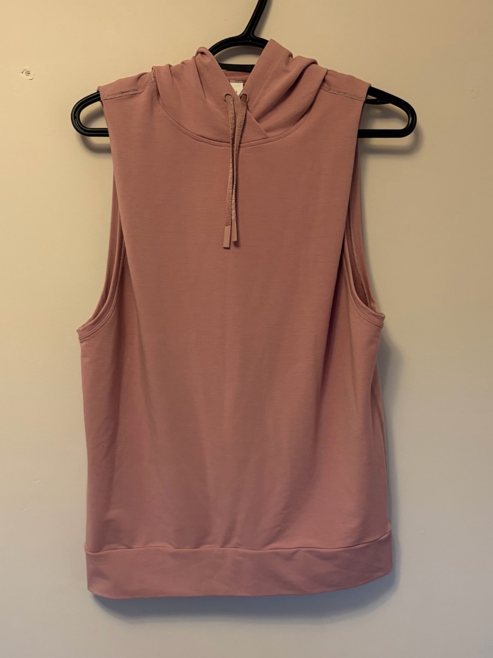 lululemon x Barry’s Stronger As One Sleeveless Hoodie Vintage Mauve Sz 4